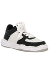 23FW Wayne Leather Low Top Sneakers A08FW706 BLK WHT - MIHARA YASUHIRO - BALAAN 2