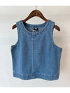 AU Australia BIG OL Tank Top ST1L0461 Mid Blue Denim WOMENS - STUSSY - BALAAN 6