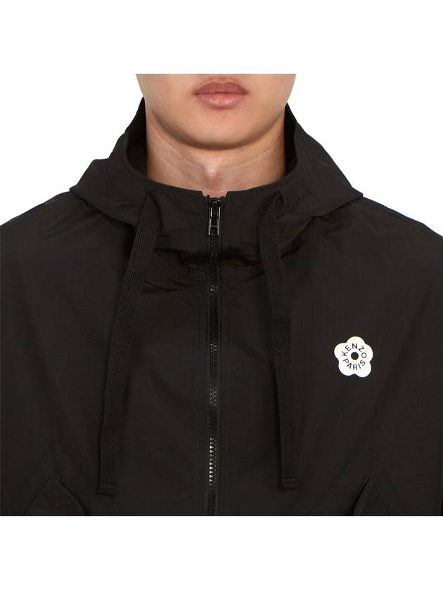 Balk Flower Men's Hooded Windbreaker 2BL171 9NF 99 245 - KENZO - BALAAN 6