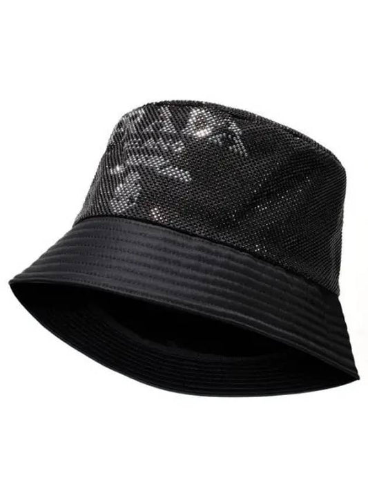 micro stud logo bucket hat black - PRADA - BALAAN 2