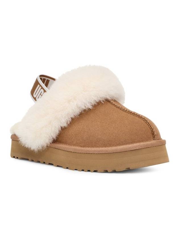 Kids Funkette Banding Platform Sandal Slippers Chestnut - UGG - BALAAN 6