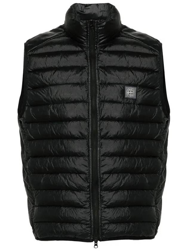 Chamber R Nylon Down Vest Black - STONE ISLAND - BALAAN 3