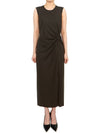 15621032650 LOCUSTA 002 Women s Sleeveless Long Dress - MAX MARA - BALAAN 3