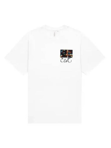 Cassette Short Sleeve T Shirt White - CLOT - BALAAN 1