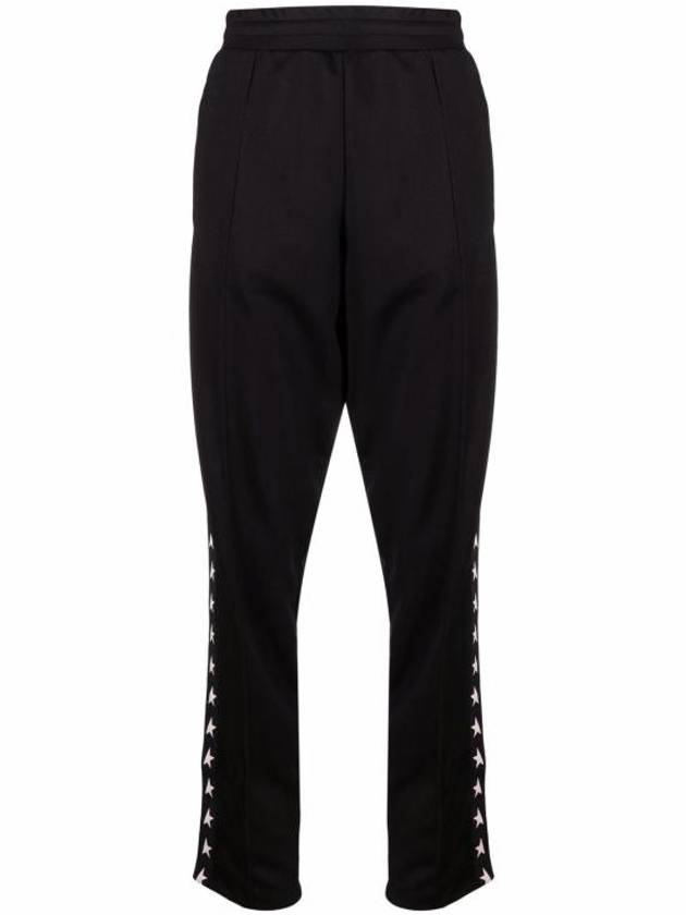 Side Star Logo Track Pants Black - GOLDEN GOOSE - BALAAN 2