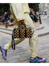 Lux You Monogram Yellow Velvet Speedy Trunk Tote Cross Bag - LOUIS VUITTON - BALAAN 8