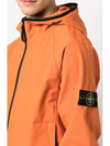 Soft Shell R Technology Nylon Hood Jacket Orange - STONE ISLAND - BALAAN 6