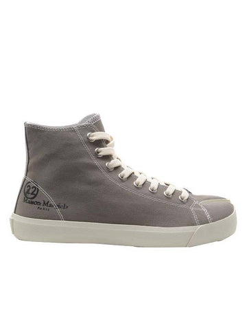 Men's Logo Tabi High Top Sneakers Grey - MAISON MARGIELA - BALAAN 1