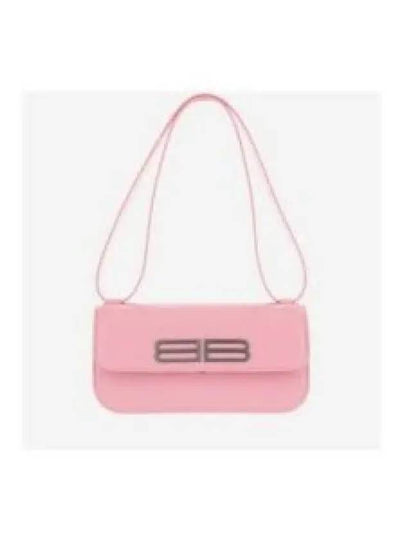 Gossip Calfskin Small Shoulder Bag Candy Pink - BALENCIAGA - BALAAN 2