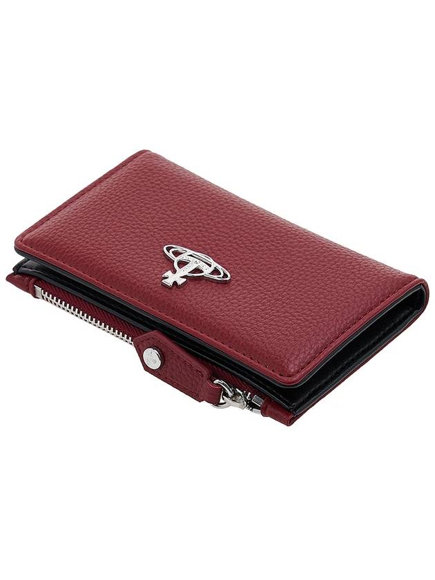 Slim Flat Card Wallet Red - VIVIENNE WESTWOOD - BALAAN 5