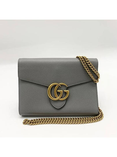 GG Marmont Chain Cross Bag 401232 - GUCCI - BALAAN 2