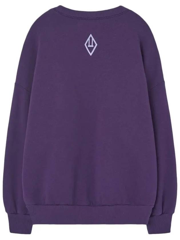 Kids Logo Sweatshirt Violet F24124 195BG - THE ANIMALS OBSERVATORY - BALAAN 3