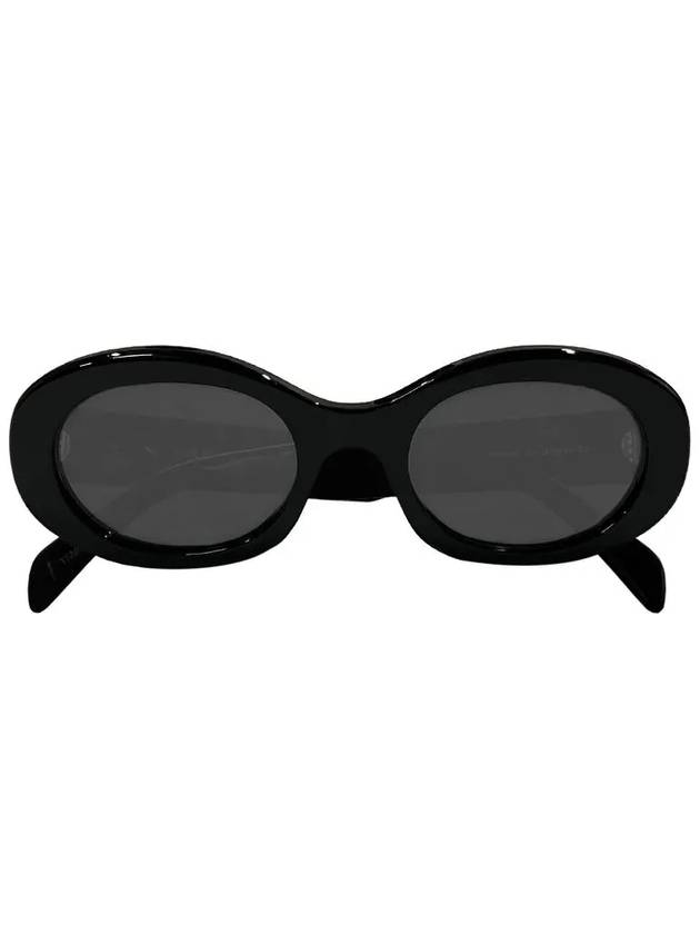 Eyewear Triomphe Acetate Sunglasses Black - CELINE - BALAAN 3