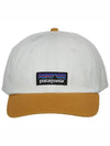 P6 Label Trade Ball Cap White - PATAGONIA - BALAAN 3