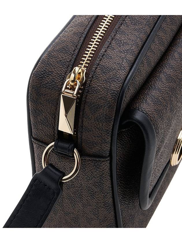 Parker Medium Logo Cross Bag Black Brown - MICHAEL KORS - BALAAN 11