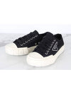 Cassette wheel triangle logo sneakers 6 5 255 - PRADA - BALAAN 6