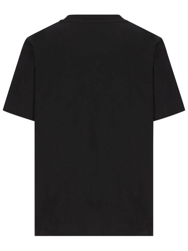 Logo Label Cotton 3 Pack Short Sleeve T-Shirt Black - JIL SANDER - BALAAN 3