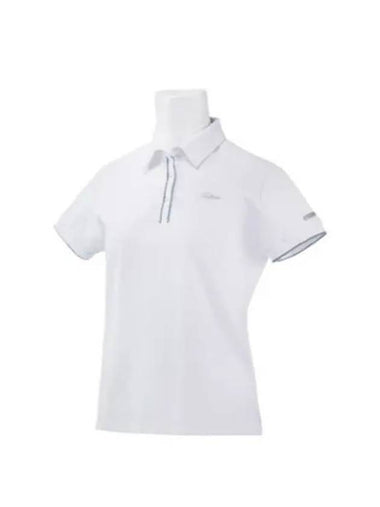 WMS Line Ribbed Pique Shirt TLPWS501J WT Women s - TITLEIST - BALAAN 1