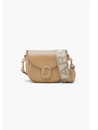 Leather J Marc Small Saddle Bag Camel MBBAS24024CMX - MARC JACOBS - BALAAN 1