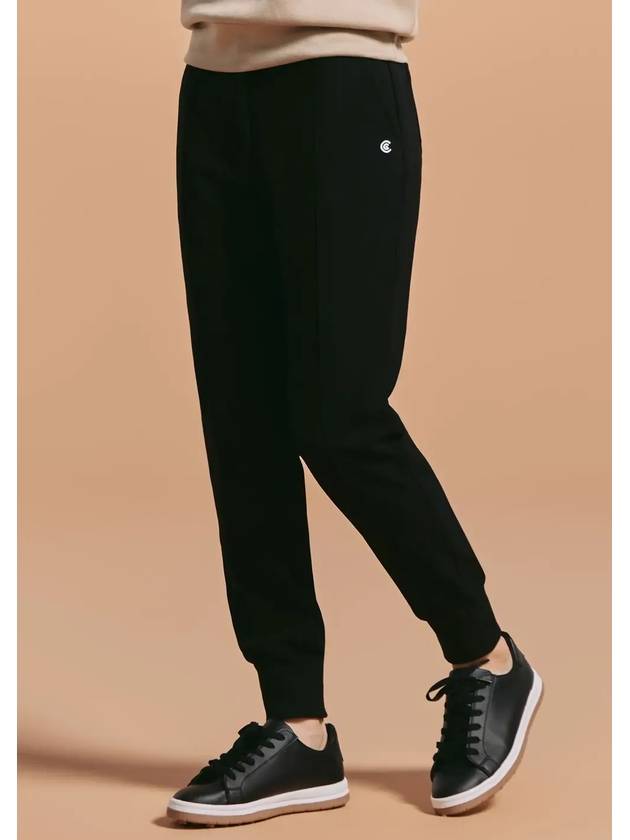 Online Exclusive Women s Twill Pintuck Casual Jogger Pants Black - CLEVELAND GOLF - BALAAN 3