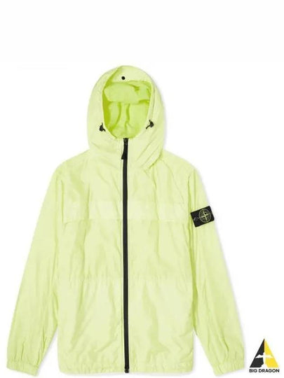 Crinkle Reps Hooded Jacket Lemon - STONE ISLAND - BALAAN 2