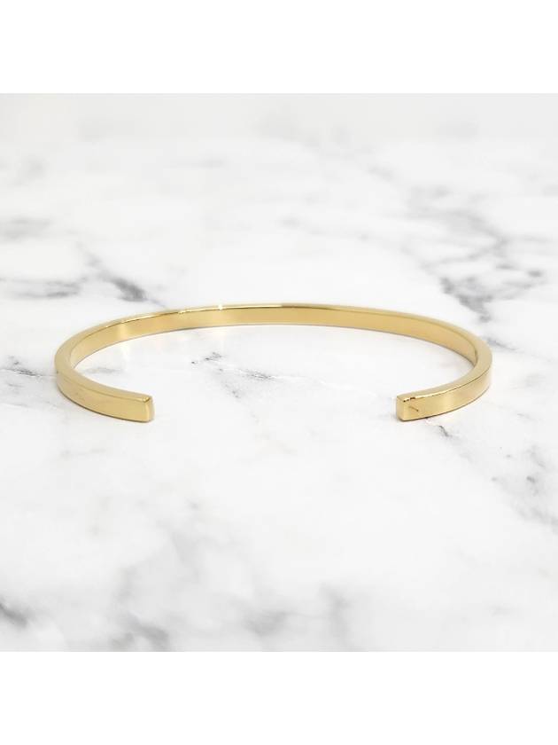 Numeric Minimal Signature Bracelet Gold - MAISON MARGIELA - BALAAN 6