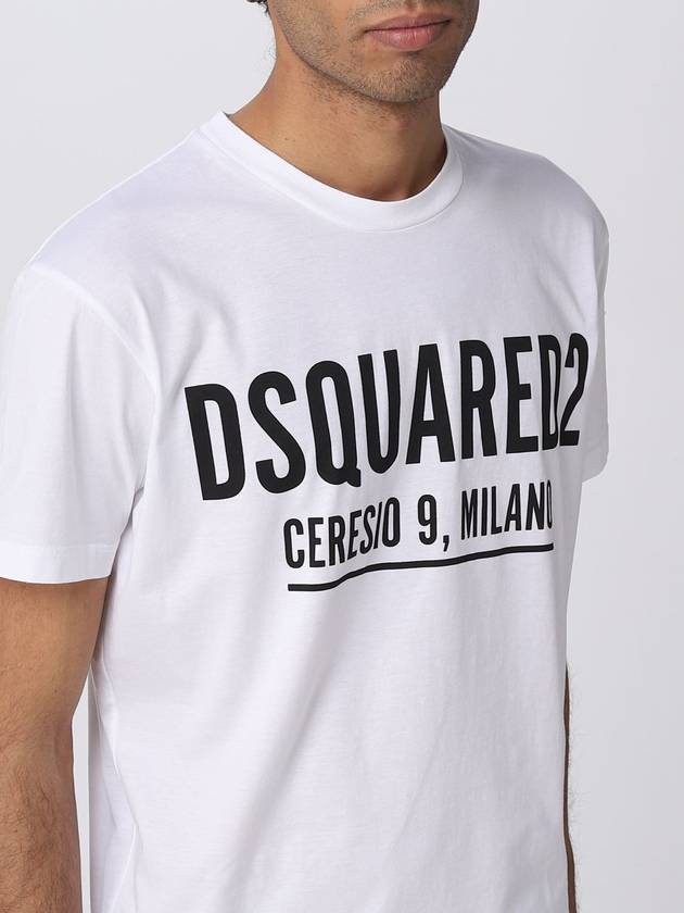 T-shirt Dsquared2 in cotone - DSQUARED2 - BALAAN 4