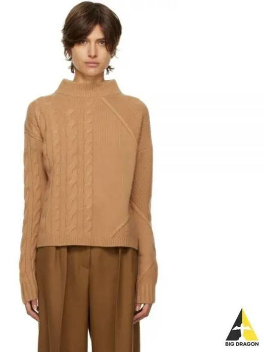 Women s Accordo Wool Knit Light Brown - MAX MARA - BALAAN 1