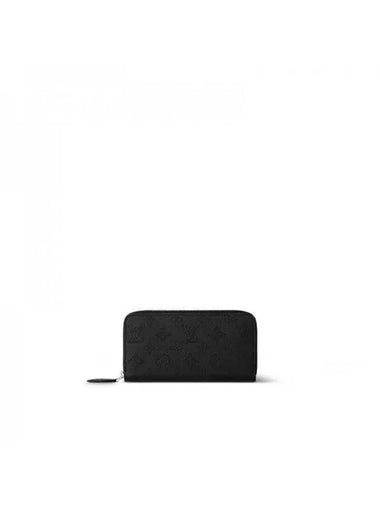 Zippy Mahina Long Wallet Black - LOUIS VUITTON - BALAAN 1