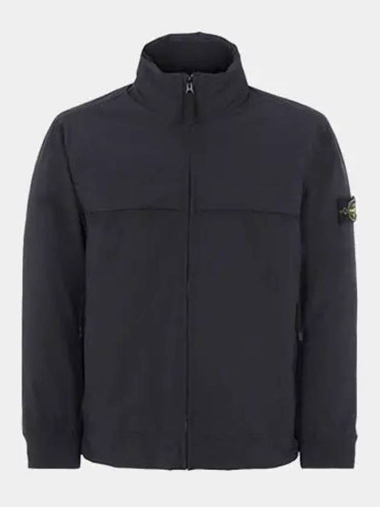 Men's Wappen Softshell Zip-Up Jacket Navy - STONE ISLAND - BALAAN 2