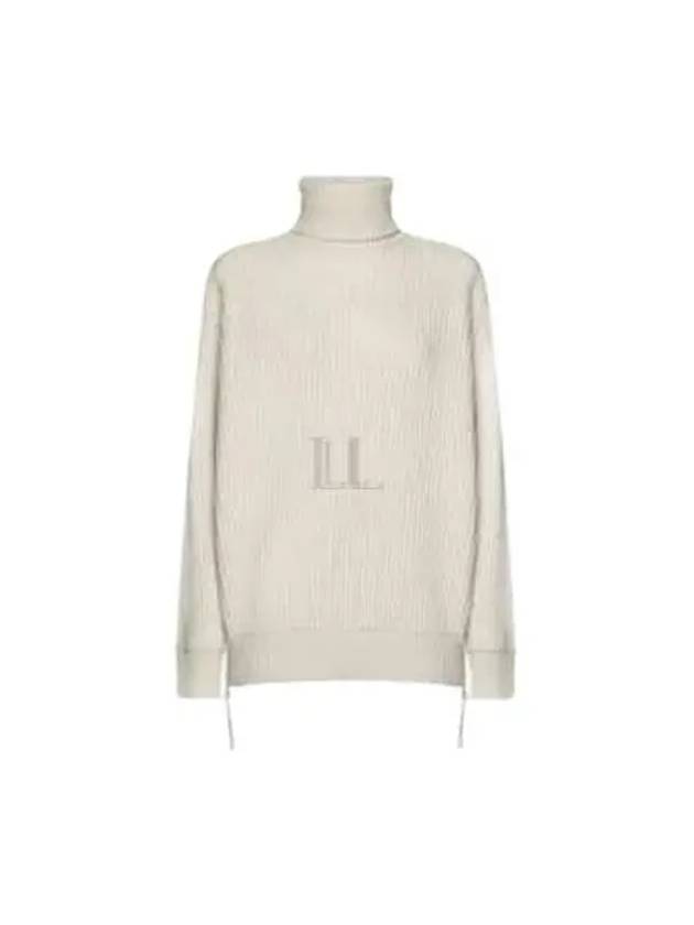 Palpiti Wool Blend Knit Turtleneck Light Beige - MAX MARA - BALAAN 2