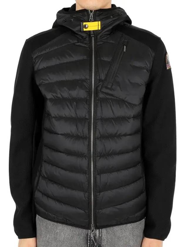 Nolan Hybrids Hooded Jacket Black - PARAJUMPERS - BALAAN 2