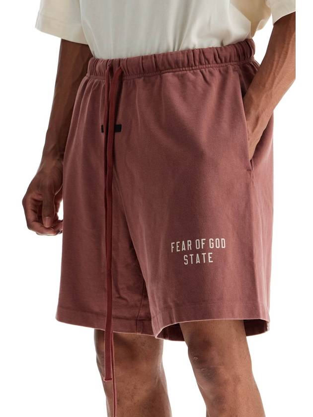 heavy jersey soccer shorts - FEAR OF GOD ESSENTIALS - BALAAN 4