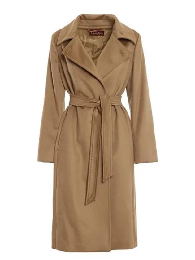 Women's Bcollag Wool Double Coat Camel - MAX MARA - BALAAN 3