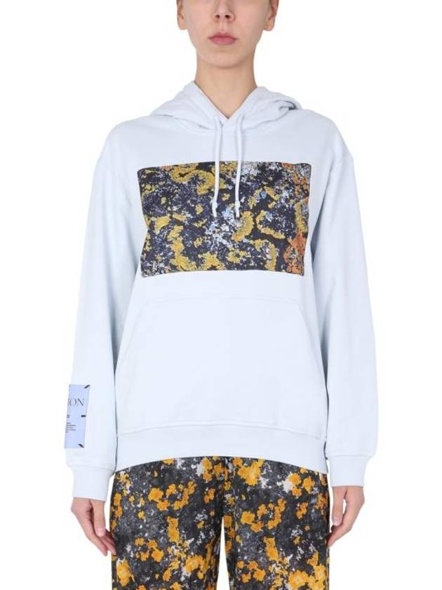 Hooded Sweatshirt 639543 RQJ234552 BABY BLUE - ALEXANDER MCQUEEN - BALAAN 1