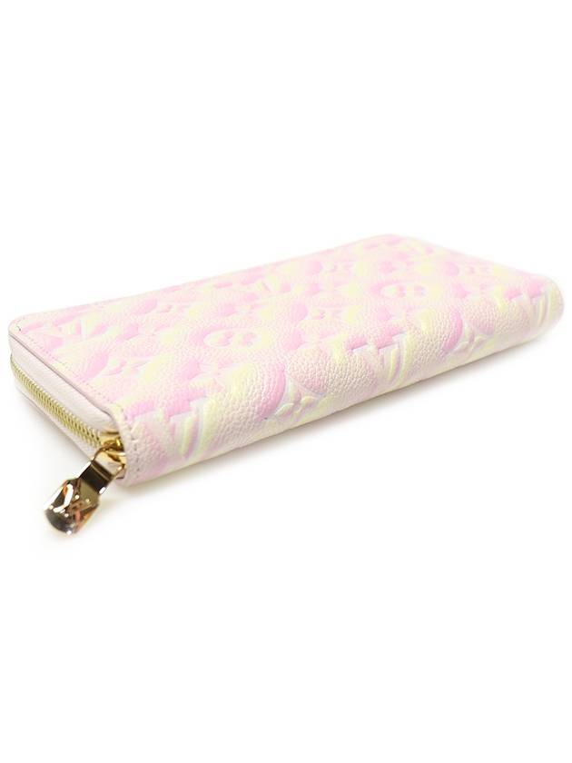 M81299 Pink Monogram Empreinte Stardust Zippy Wallet Long - LOUIS VUITTON - BALAAN 4