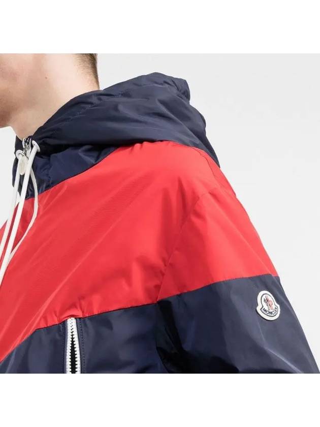 Men's Bukret Windbreaker Dark Blue - MONCLER - BALAAN 7