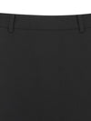 Women s front and back inverted pleated culottes skirt - WAAC - BALAAN 3