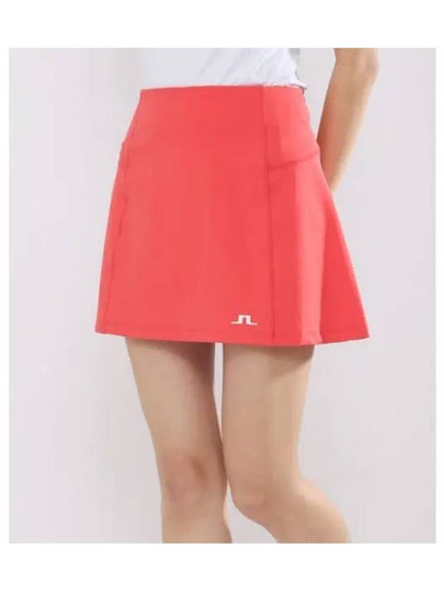 Kayla Logo Print Skirt Bittersweet - J.LINDEBERG - BALAAN 2