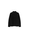 Women's Wool Shirt Jacket Black - JIL SANDER - BALAAN 2