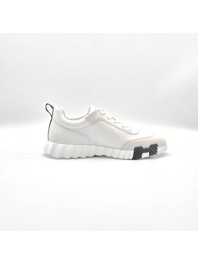 Bouncing Low Top Sneakers White - HERMES - BALAAN 8