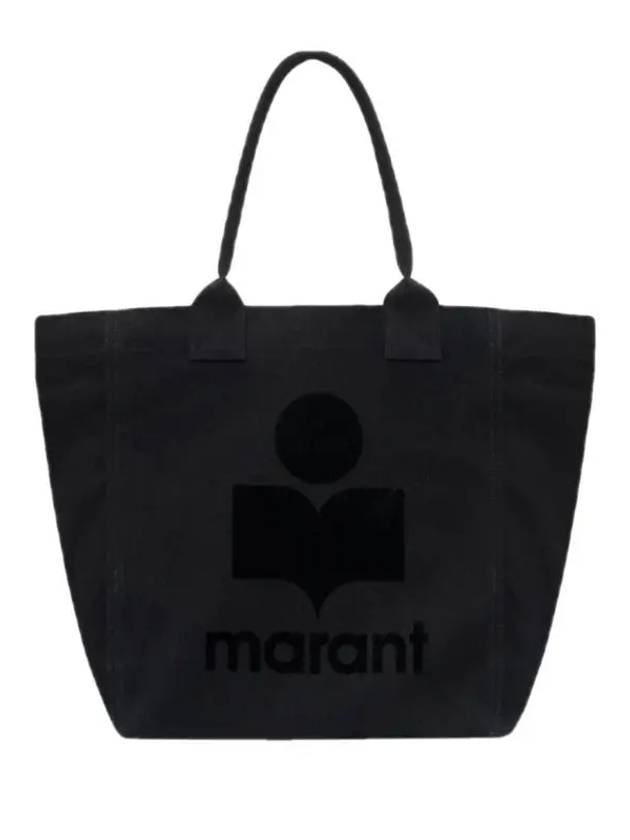 Small Yenky Logo Tote Bag Black - ISABEL MARANT - BALAAN 2