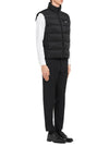 Re-Nylon Sleeveless Down Padded Jacket Black - PRADA - BALAAN 8