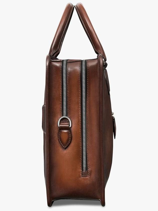 Doujour Scritto Venezia Leather Briefcase Kakao Intenso - BERLUTI - BALAAN 3