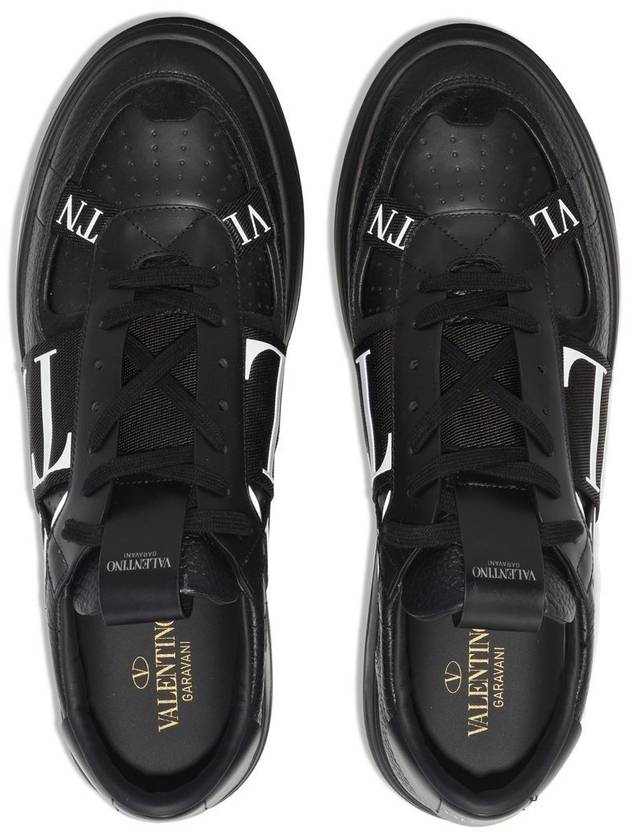 VL7N logo band low-top sneakers black - VALENTINO - BALAAN.