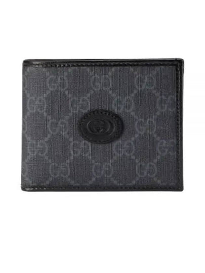 Interlocking G Coin Half Wallet Black - GUCCI - BALAAN 2