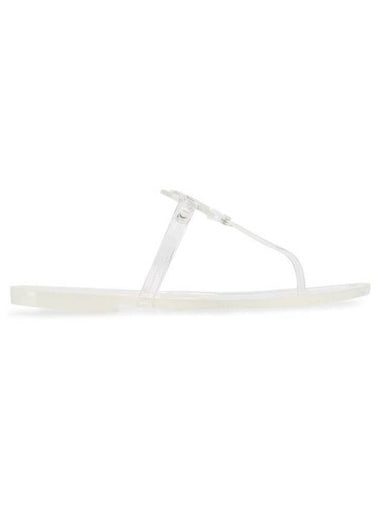 Mini Miller Jelly Flip Flops White - TORY BURCH - BALAAN 1