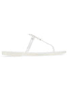 Mini Miller Jelly Flip Flops White - TORY BURCH - BALAAN 1