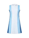 Women's Jasmine A-Line Golf Short Dress Airy Blue - J.LINDEBERG - BALAAN 2