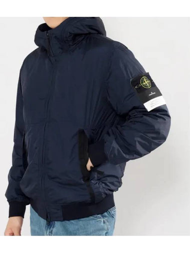 Men s Crinkle Hooded Jacket 40823 V0020 - STONE ISLAND - BALAAN 1